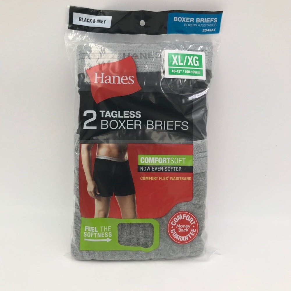 Hanes Tagless Boxer Briefs